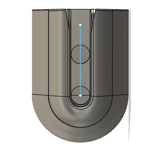 Void Carry System stabilized MOLLE carry clip 3D model