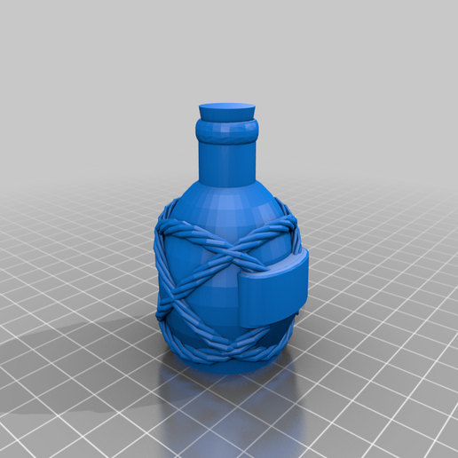 Blank Label Potion Flasks and Bottles For Dungeons & Dragons, Pathfinder and Other Tabletop Games