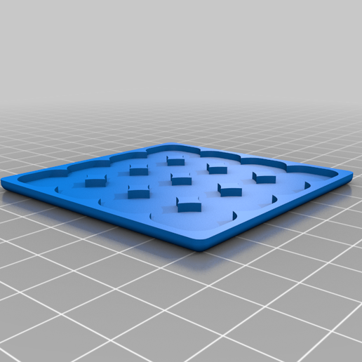 Quarto_plate.png Free STL file Quarto and Pylos Game / board game Quarto and Pylos・3D printable design to download, Xit3r