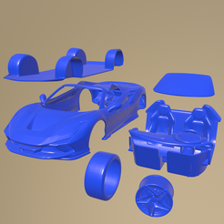 b05_005.png STL file Ferrari F8 Spider 2020 PRINTABLE CAR IN SEPARATE PARTS・3D printer design to download