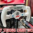 1-3.jpg 3D Printed MERCEDES F1 Racing Wheel for Sim Racing Logitech G29 Mod