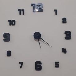 10-2.jpg STL-Datei Large Wall Clock・3D-Druckvorlage zum Herunterladen