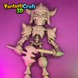 F3D-skeleton-14.jpg FANTASTICRAFT3D - SKELETON KNIGHT FLEXI - Model for 3D printing