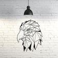 57.Eagle (2).jpg Eagle Wall Sculpture 2D