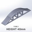 t1-40.jpg Cross Axle Bridge (wave) for diecast and RC cars