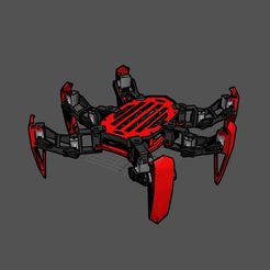 lynxmotion.JPG Free STL file Sword leg Hexapod Robot・Template to download and 3D print, mwilmars