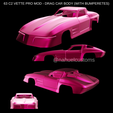 Proyecto-nuevo-2023-03-17T190614.388.png Fichier STL 63 C2 VETTE PRO MOD - CARROSSERIE DRAG CAR (AVEC BUMPERETES)・Objet imprimable en 3D à télécharger