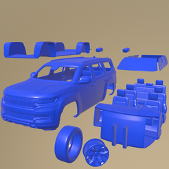 a22_005.png Fichier STL Jeep Wagoneer 2022 VOITURE IMPRIMABLE EN PIÈCES SÉPARÉES・Objet imprimable en 3D à télécharger