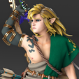 Link-Statue-TOTK-Showcase-03.png Link HD Statue - Zelda Tears of the Kingdom - TOTK