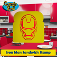Iron-Man-Comic-Face-2-Sandwich-Stamp.png Iron Man (Comic) Sandwich Stamp
