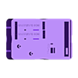 Fond.stl STL file Solar Power Bank・3D print design to download