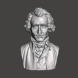 ThomasPaine-1.png 3D Model of Thomas Paine - High-Quality STL File for 3D Printing (PERSONAL USE)