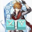 Tartaglia_Card.jpg Genshin Impact Keycaps: Тарталья