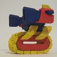 IMG-20210611-WA0008.jpg STL file Flexi Tracks : Turret Head Print in Place No Support・Design to download and 3D print