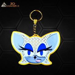 ROUGE-10.png Exclusive ROUGE Keyring