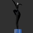 4-ZBrush-Document.jpg Ballet Dancer Fifth fantasy statue - low poly face