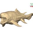 Dunkleosteus-pose-1-7.jpg Ancient Ocean Creature Dunkleosteus 3D sculpting printable model