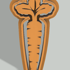 zanahoria.png Fichier STL Emporte-pièce Carotte x1・Modèle à télécharger et à imprimer en 3D