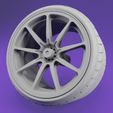 mclaren_main_2.jpg McLaren P1 GTR style - Scale Model Wheel set  - Rims and Tyre