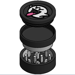 1.png Archivo STL GRINDER BOO・Plan de impresión en 3D para descargar