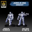 yy an | SCIONS OF WAR uP SERGEANT KNIGHT $OUL// Studio jy be DIY PRE-SUPP w PARTS & 7 aS Scion of War: Sergeant