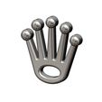 Rolex-crown-logo-01.jpg Rolex Krone Logo Replik 3D-Druck Modell