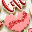 ruffle-heart-cookie-cutter.jpg 4 sizes - Ruffle Scalloped Puffy Heart Cookie Cutter - Sharp, clean cutting edges!