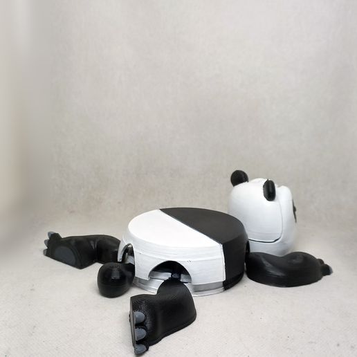 011.jpg Panda cup holder  (No Supports needed)