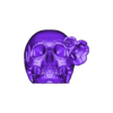 catrina craneo.obj Day of the dead catrina skull 3D print model