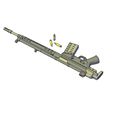 G3-4.jpg G3 ASSAULT RIFLE - UNDER FOLDER STOCK GUN