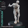 flesh-golem-2.jpg Golem Flesh - Constructs - PRESUPPORTED - Illustrated and Stats - 32mm scale