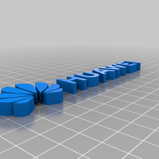 Huawei Logo 3D model