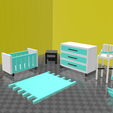 doll-furniture-baby-room-set.png Baby room set: doll furniture