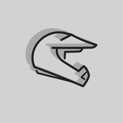 Motocross-Helmet.png Motocross Helmet Decoration - 2D Art