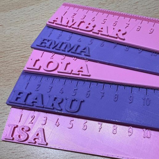 📏 Ruler 20 cm・ STL File for 3D printing・Cults