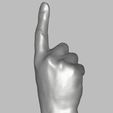 Zeigefinger04.jpg Hand bust index finger