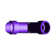 Pipe_90_degree_double_socket.stl Sistema de tubagem universal compatível com mangueiras de 6 mm
