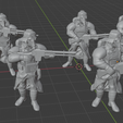 Capture.png Free 3D file Trench Fighter 28mm set 1・3D printing design to download