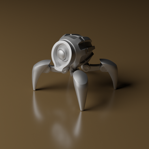 spider robot 3D model