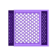 shallow crate holy bottom.stl Cajas apilables