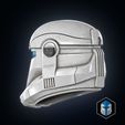 Galactic-Armory-Republic-Commando-Rear-Perspective.jpg Republic Commando Clone Trooper Helmet - 3D Print Files