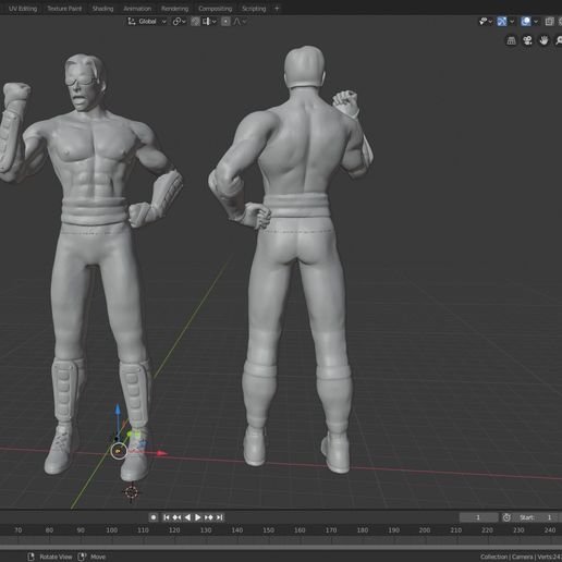 C2.jpg Download file Mortal Kombat 1 Statue Pack • 3D printable design, Tronic3100