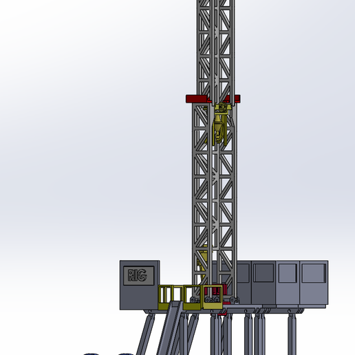 Oil & Gas | Driiling Rigs | Drilling 3D model