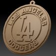 Los-Angeles-Dodgers-2.jpg MLB Los Angeles Dodgers Keychan Badge Printable and renderable