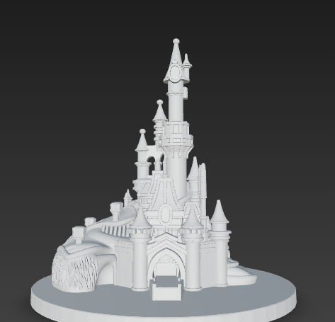 🏰 Disney Castle・ STL 3D baskı için dosya・Cults