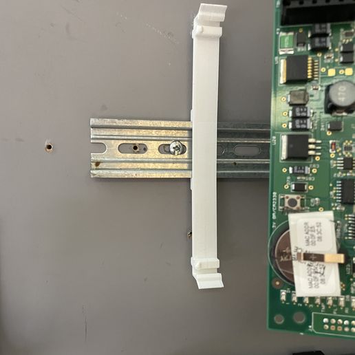 STL file Mercury Access Control DIN Rail mount・3D printer design to