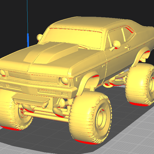 Chevrolet Custom - 3D Decorative Model