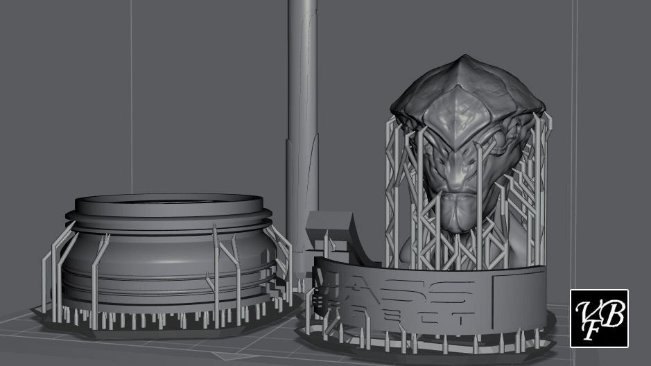 stampa2.jpg STL file Javik the Prothean from Mass Effect・3D printing template to download, VFB_Paleoart