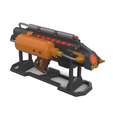 4.png Flame Gun - Legends Of Tomorrow - Printable 3d model - STL + CAD bundle - Personal Use