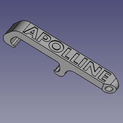 apoline.jpg STL file Apolline pocket bottle opener・Design to download and 3D print